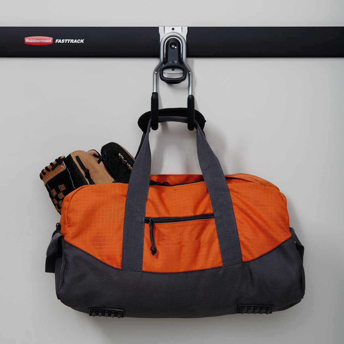 Rubbermaid Fast Track Wall Mounted Garage/Garden Storage Utility Hook (2 Pack)