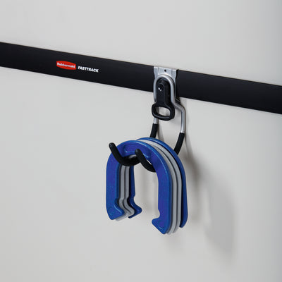 Rubbermaid Fast Track Wall Mounted Garage/Garden Storage Utility Hook (6 Pack) - VMInnovations