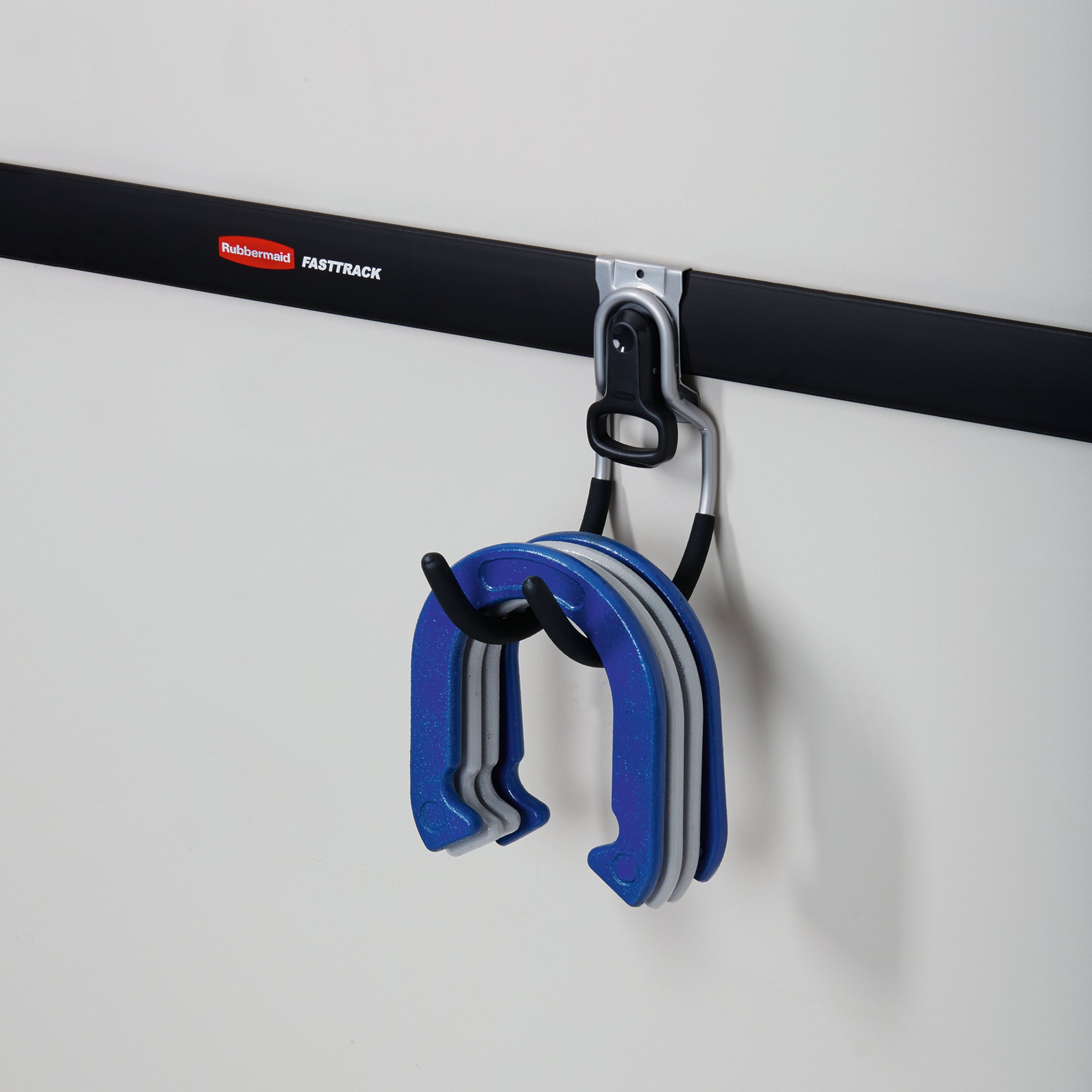 Rubbermaid Fast Track Wall Mounted Garage/Garden Storage Utility Hook (2 Pack)