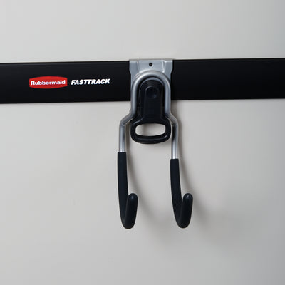 Rubbermaid Fast Track Wall Mounted Garage/Garden Storage Utility Hook (16 Pack)