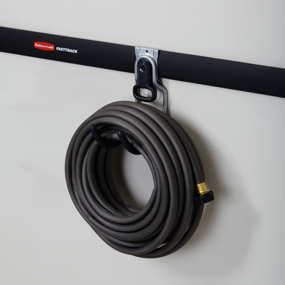 Rubbermaid Fast Track Wall Mounted Garage/Garden Storage Utility Hook (8 Pack)