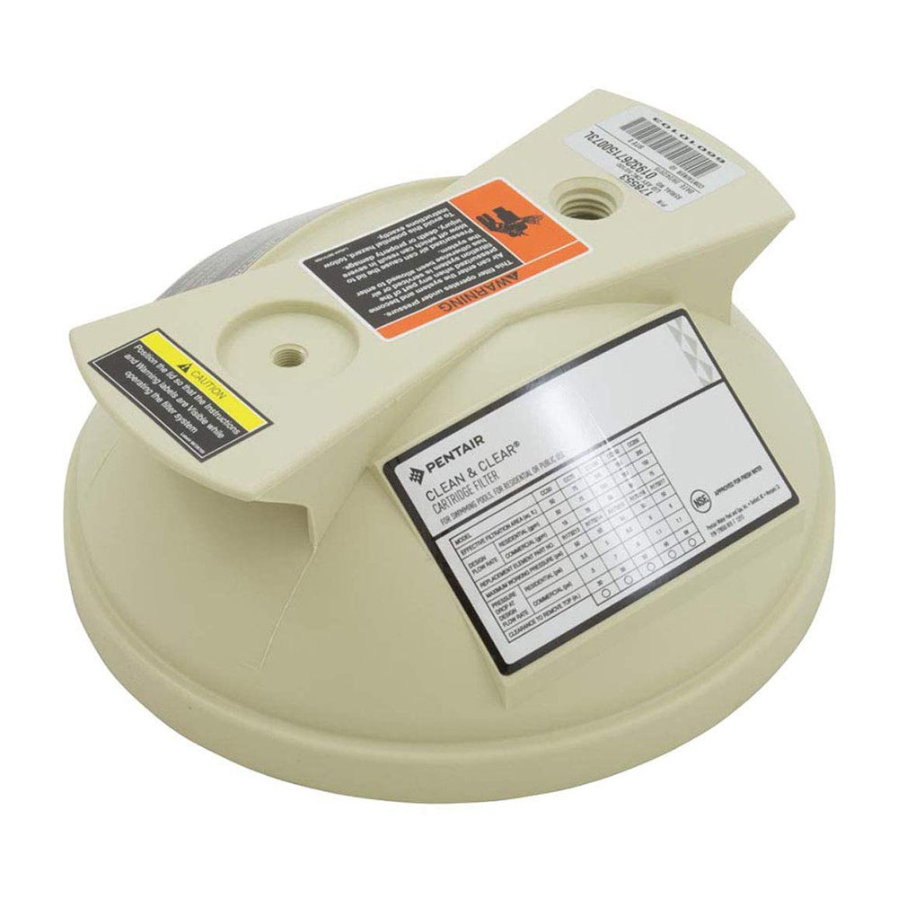 Pentair Almond Lid Assembly Replacement Pool and Spa Cartridge Filter (Open Box)