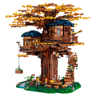 LEGO Ideas 21318 Tree House 3036 Piece Block Building Set with 4 Minifigures