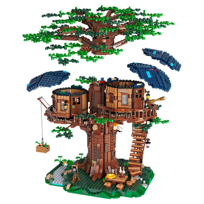 LEGO Ideas 21318 Tree House 3036 Piece Block Building Set with 4 Minifigures