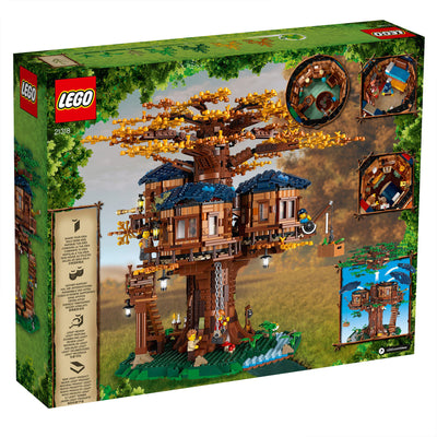 LEGO Ideas 21318 Tree House 3036 Piece Block Building Set with 4 Minifigures