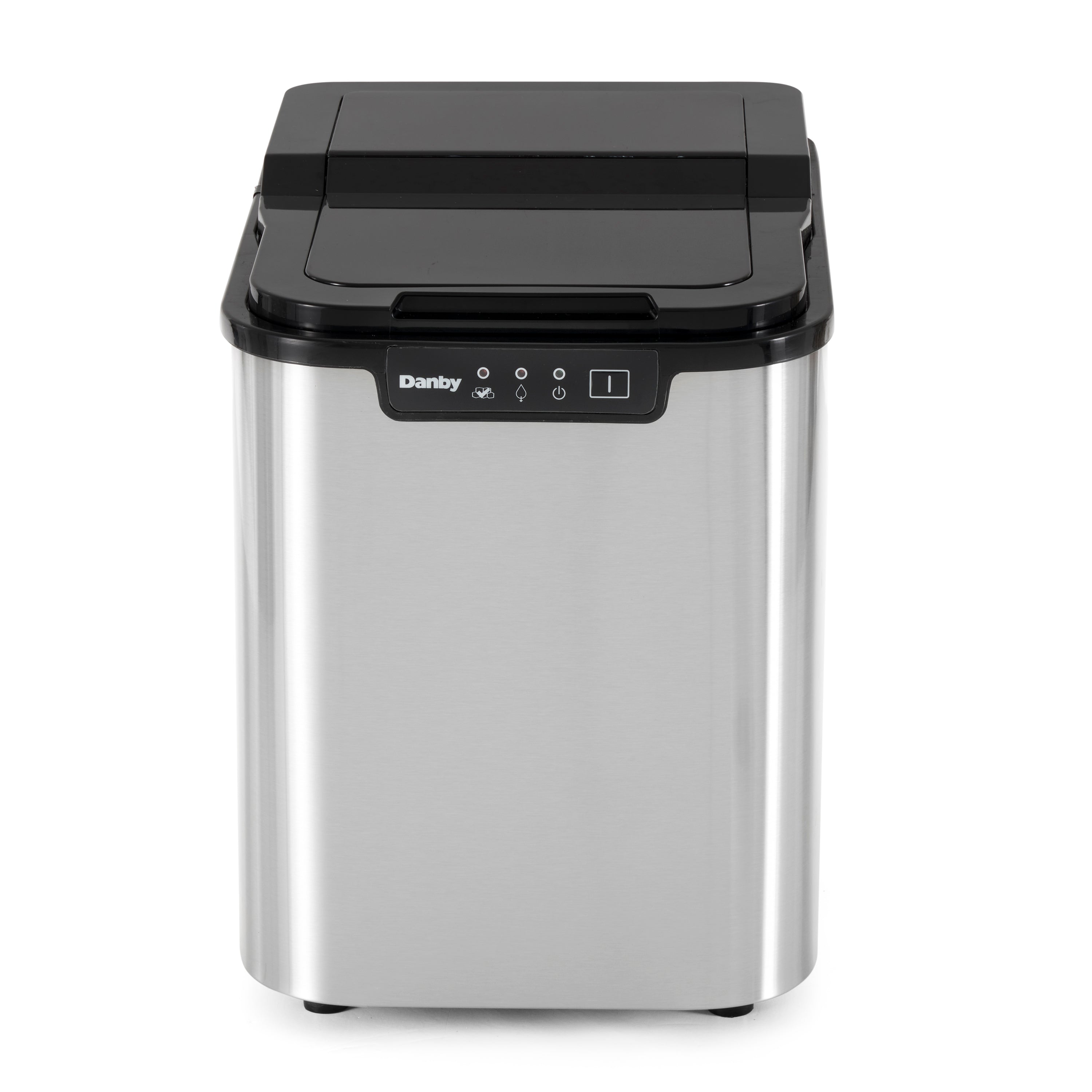Danby 2-Pound Capacity Electric Self-Cleaning Spotless Steel Ice Maker (Used)