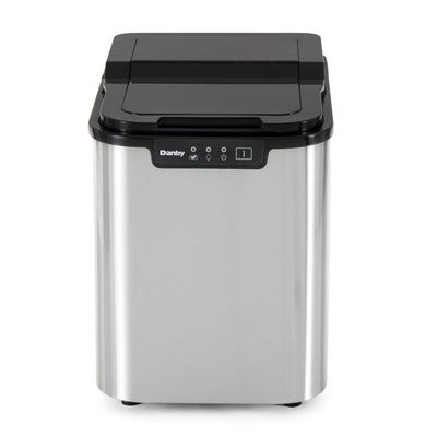 Danby 2-Pound Capacity Electric Self-Cleaning Spotless Steel Ice Maker (Used)