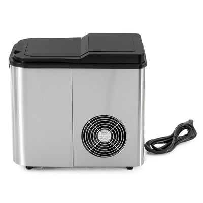 Danby 2-Pound Capacity Electric Self-Cleaning Spotless Steel Ice Maker (Used)