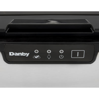 Danby 2-Pound Capacity Electric Self-Cleaning Spotless Steel Ice Maker (Used)