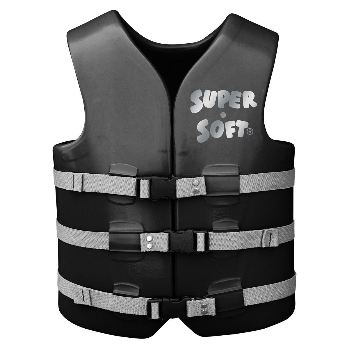 TRC Super Soft USCG Type III Adult Life Jacket Vest, X Large, Black (Used)