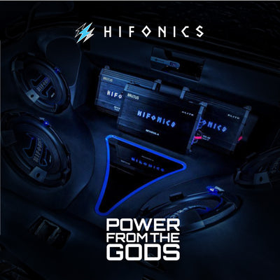 Hifonics BG-1600.4 Brutus Gamma 4 Channel 1600W Car Audio Subwoofer Amplifier