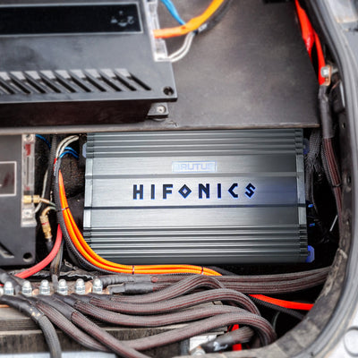 Hifonics BG-3300.1D Brutus Gamma Mono D 3300W Car Audio Subwoofer Amp, Bass Knob - VMInnovations