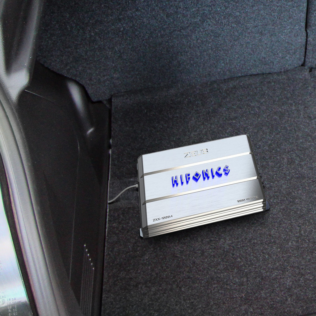 Hifonics 1000 Watt 4 Channel Class A/B Bridgeable Car Amp Amplifier (2 Pack)