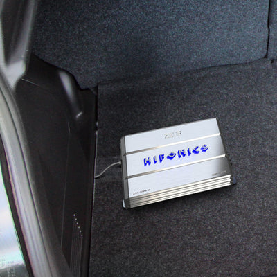 Hifonics Zeus 1200W Max Class D Monoblock Car Audio Amp & Bass Knob, ZXX-1200.1D