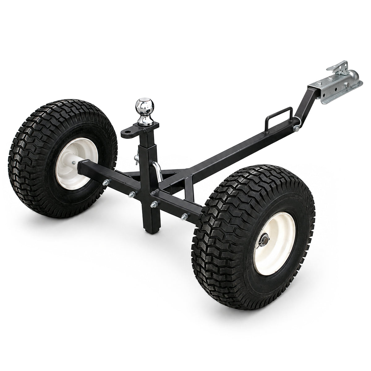 Tow Tuff TMD-800ATV Adjustable Solid Steel 800 Pound Capacity Trailer Dolly