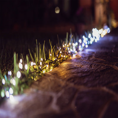 Twinkly 400 LED Amber and White 19.5 Foot Outdoor Lights with USB Music Dongle