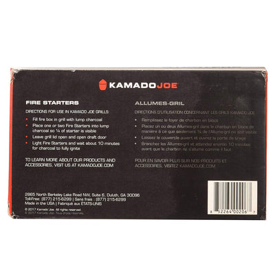 Kamado Joe Chemical-Free Safe Grill Fire Starter Cube, 24 Count (Open Box)