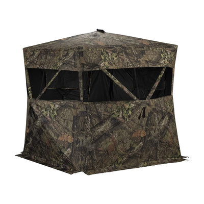 Rhino Blinds R150 Durable 3 Person Outside Game Hunting Ground Blind (Open Box)