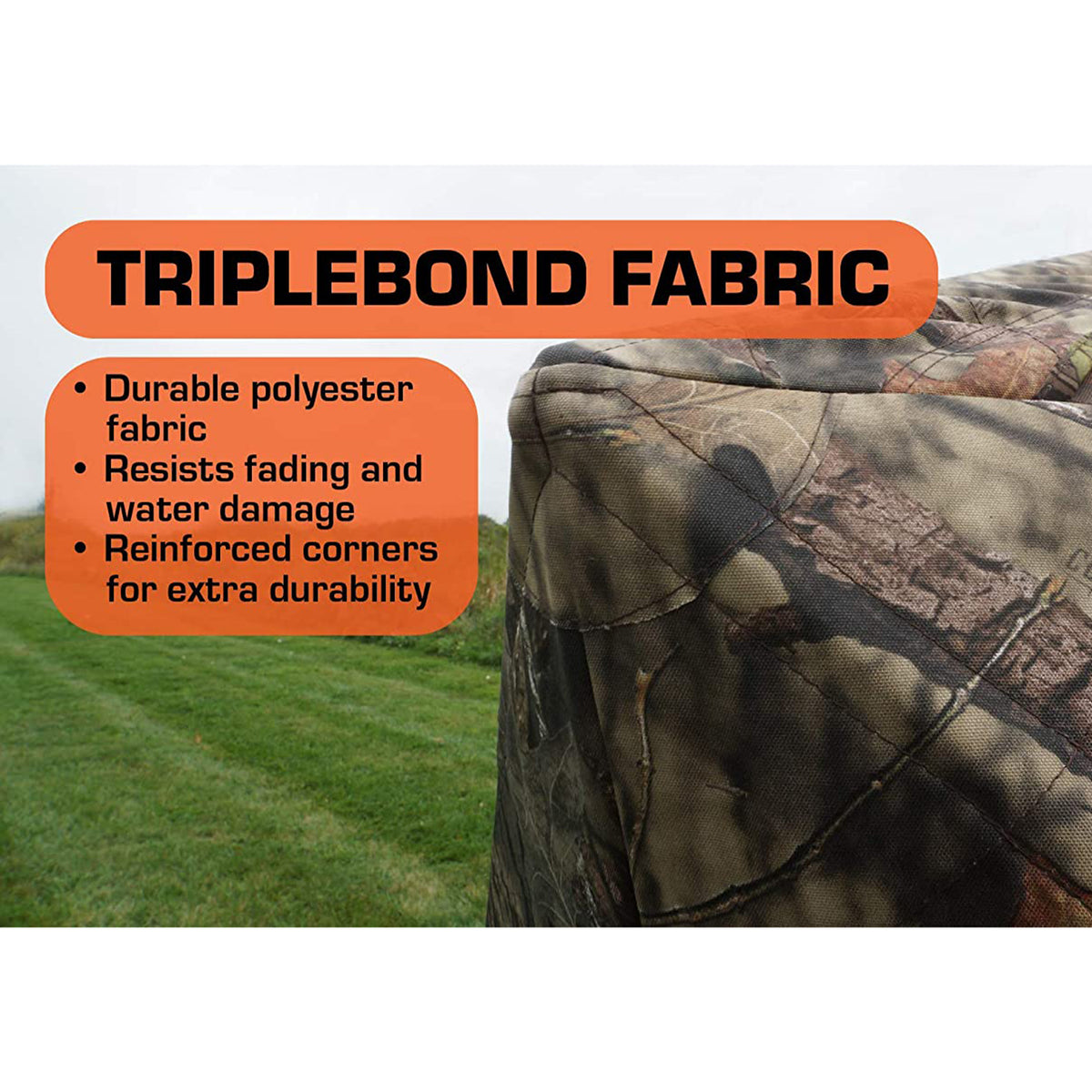 Rhino Blinds R150 Durable 3 Person Outside Game Hunting Ground Blind (Open Box)
