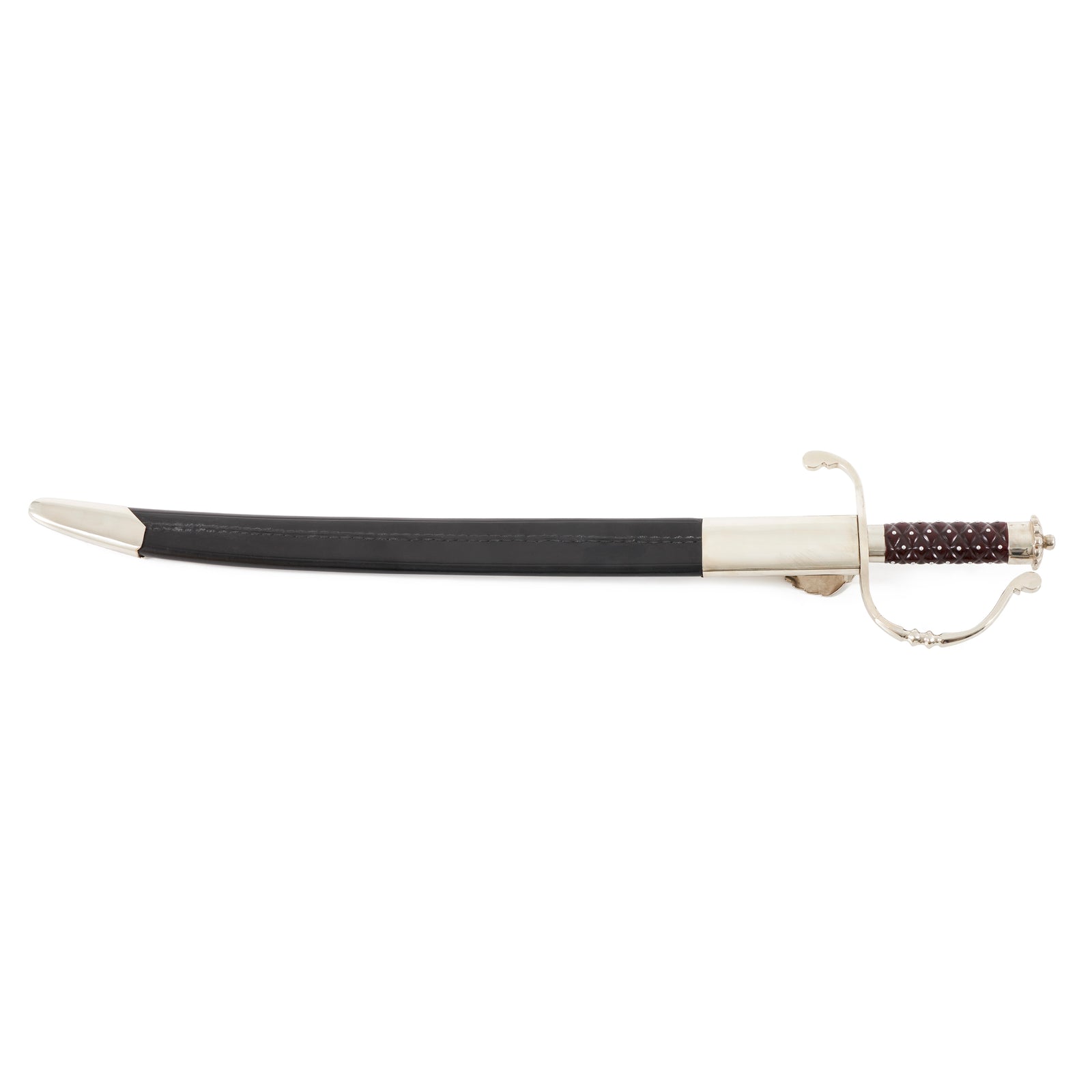 Cold Steel 88CLQ 24-Inch Modern Tactical Hunting Sword with Leather Scabbard - VMInnovations
