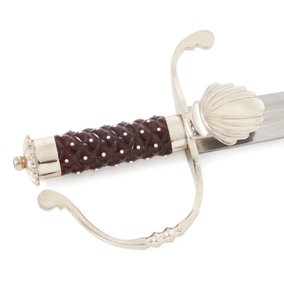 Cold Steel 24-Inch Modern Tactical Hunting Sword with Leather Scabbard (Used) - VMInnovations