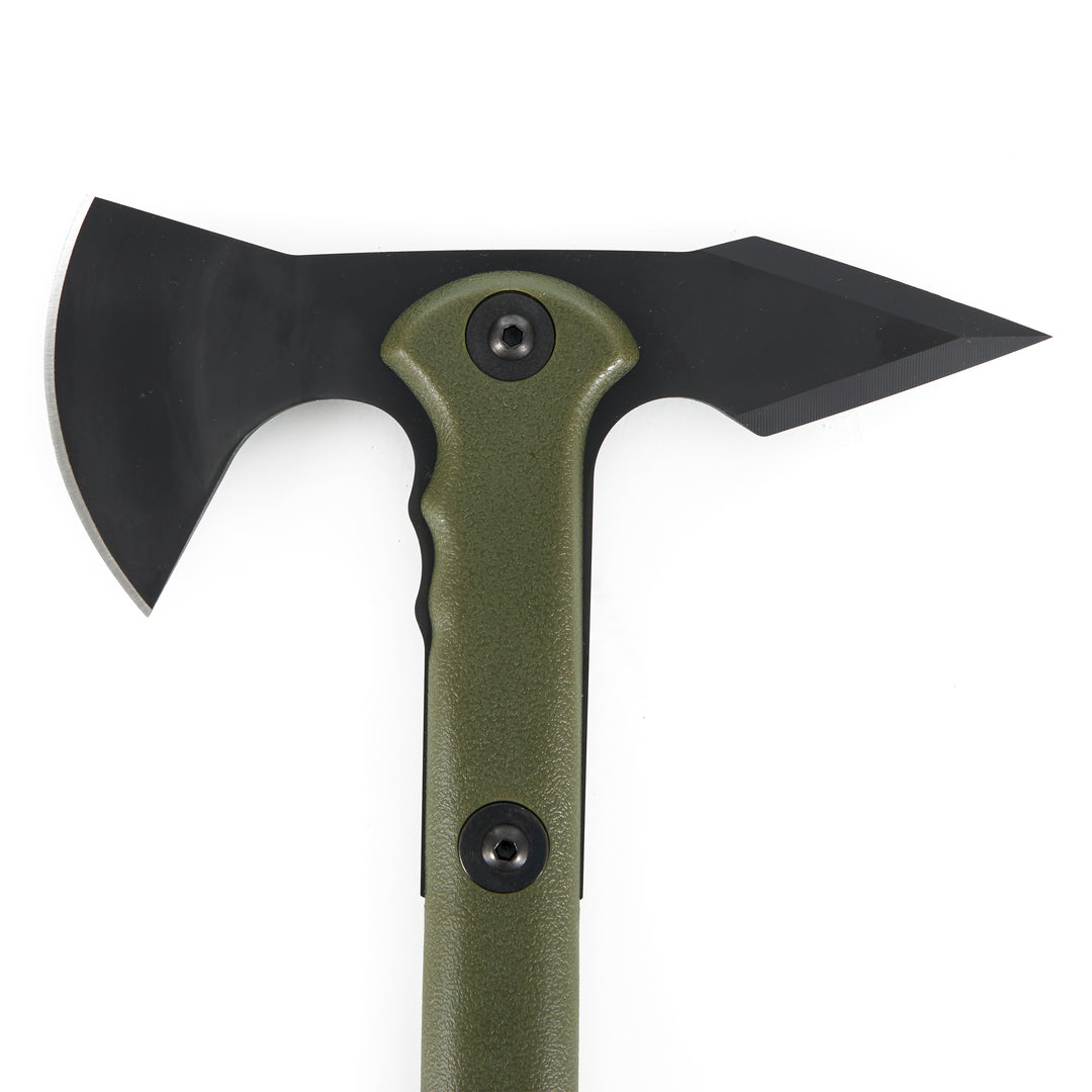 Cold Steel Carbon Steel Trench Hawk Tomahawk Throwing Axe and Sheath (Open Box) - VMInnovations