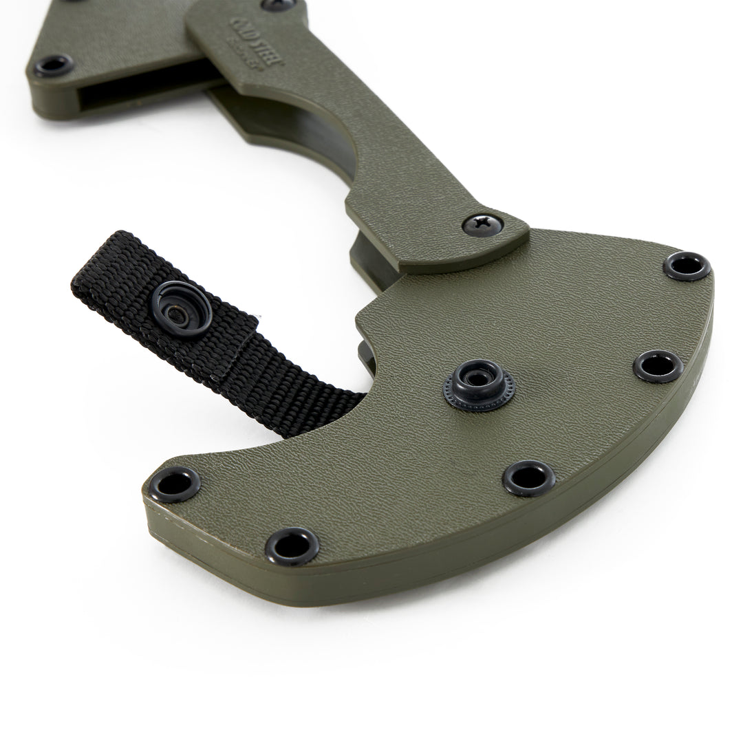 Cold Steel Carbon Steel Trench Hawk Tomahawk Throwing Axe and Sheath (Open Box) - VMInnovations