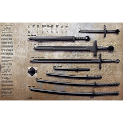 Cold Steel Hand and a Half Polypropylene Cut Resistant Training Sword (Damaged)