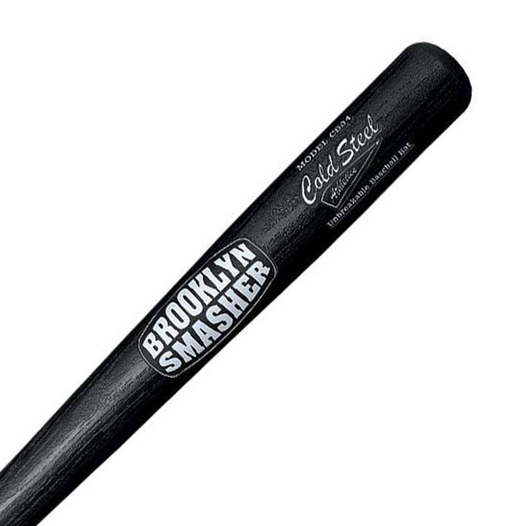 Cold Steel 34 Inch Long Multi-Function Brooklyn Smasher Bat, Black (Open Box) - VMInnovations