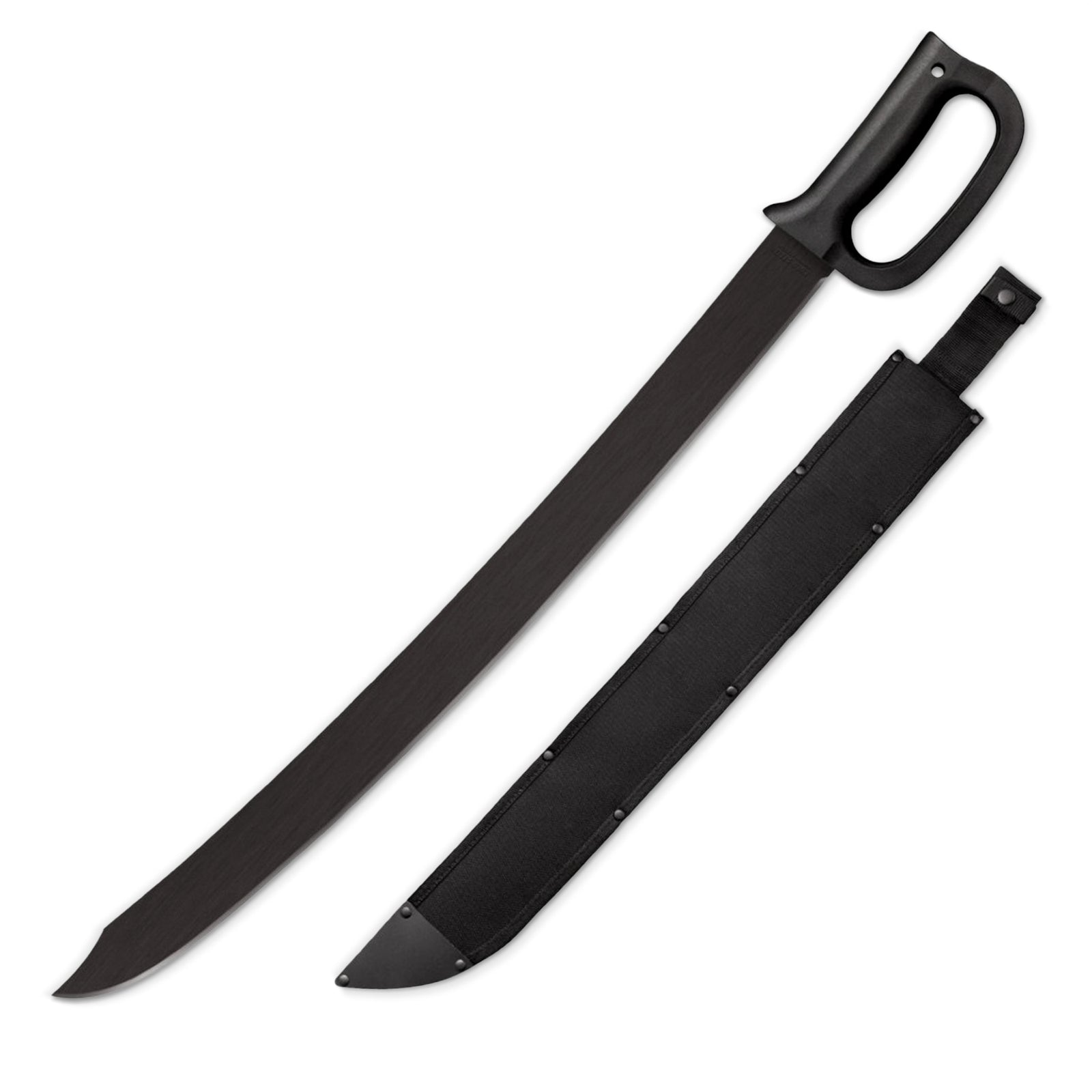 Cold Steel 24 Inch Carbon Steel Cutlass Machete with Sheath Cover Accessory - VMInnovations