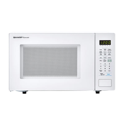 Sharp Countertop Microwave Oven 1000W, White (Certified Refurbished) (For Parts)