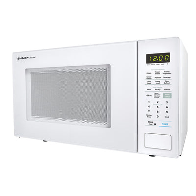 Sharp Countertop Microwave Oven 1000W, White (Certified Refurbished) (For Parts)