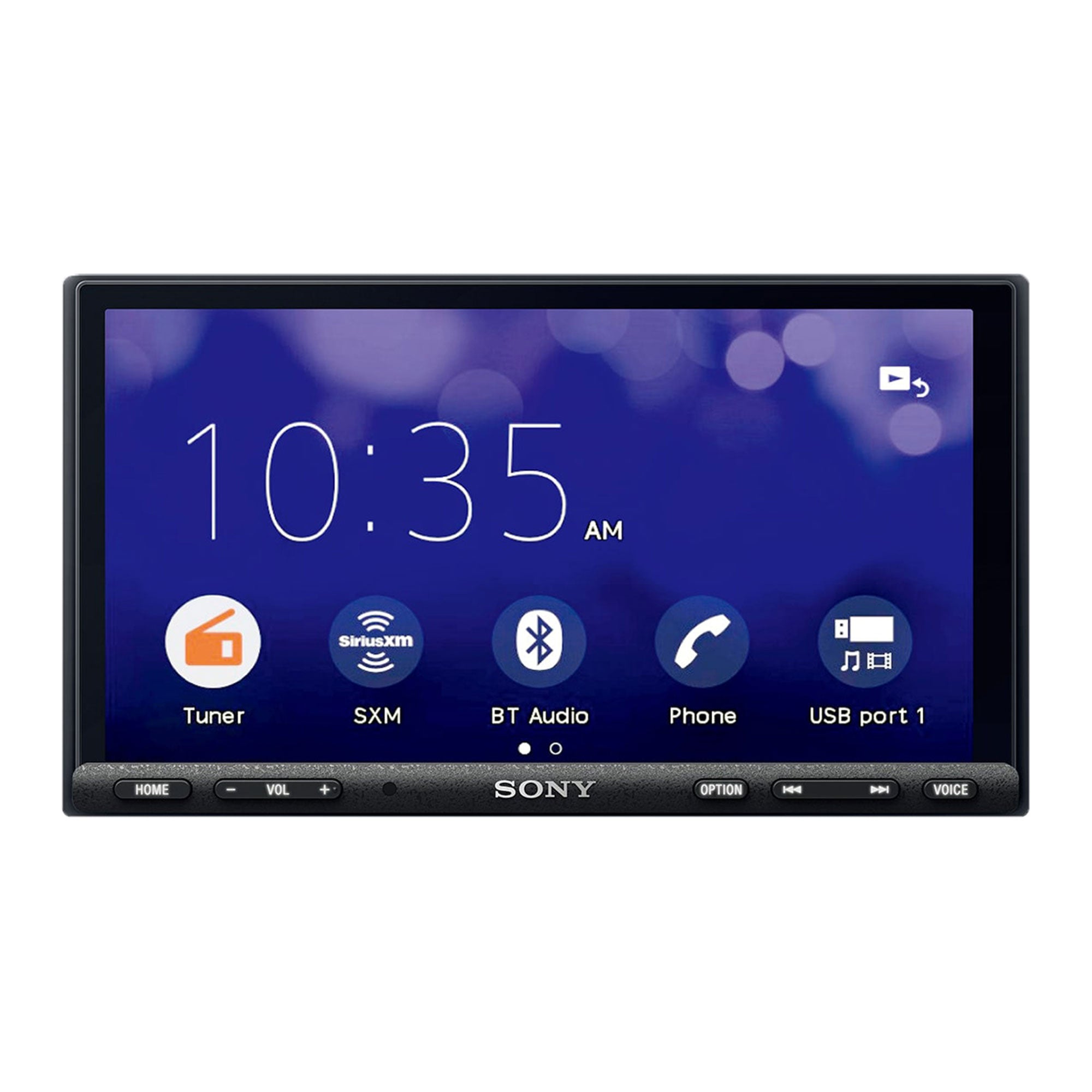 Sony 6.95 Inch Double DIN Touch Screen LCD Media Bluetooth Stereo Radio Receiver (Refurbished)
