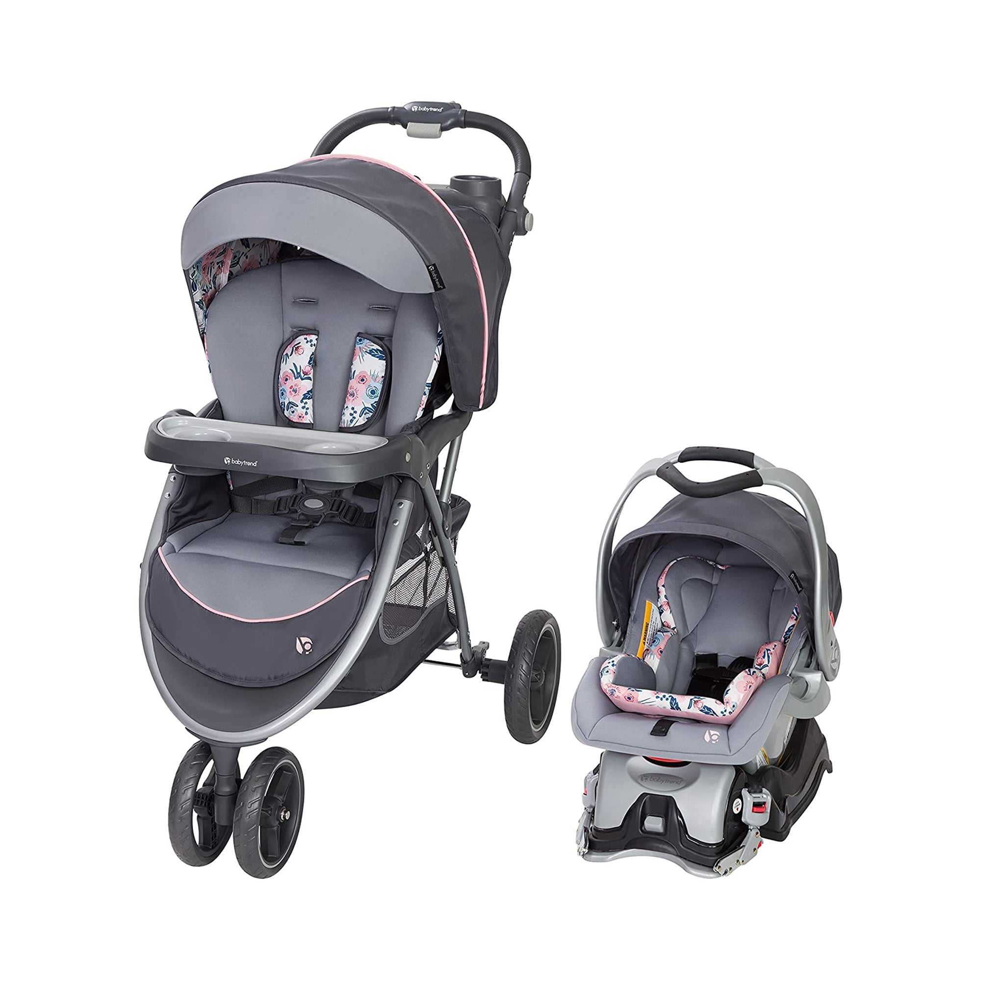 Baby Trend Sky View Plus Folding Infant Carseat Stroller Travel System(Open Box)