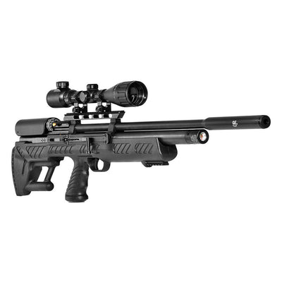 Hatsan HGBullBoss-22 BullBoss .22 Caliber Air Rifle with Quiet Energy, Black