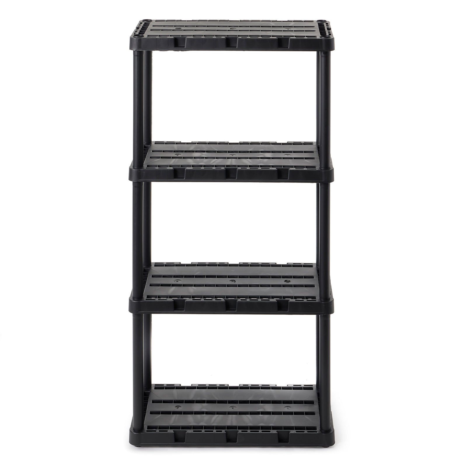 Gracious Living Knect A Shelf Light Fixed Storage 4 Shelf Shelving Unit (Used) - VMInnovations