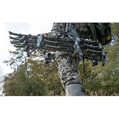 Hawk Helium Hunting Treestand Climbing Stick with Fold Up Steps, 3 Pack (Used) - VMInnovations