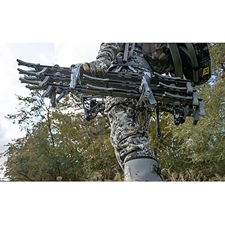 Hawk Hunting Treestand Portable Climbing Stick w/Fold Up Steps, 3 Pk (For Parts)