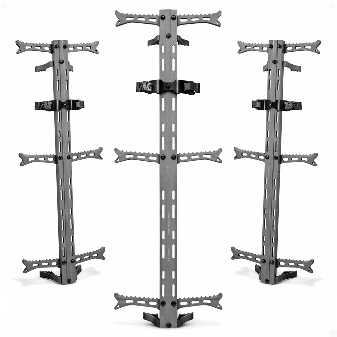 Hawk Helium 30" Climbing Sticks, Tree Climbing Gear Hunting Accessories, 3 Pack - VMInnovations