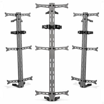 Hawk Helium Hunting Treestand Climbing Stick w/ Fold Up Steps, 3 Pack (Open Box)