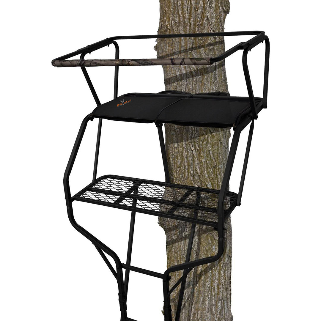 Big Game Guardian DXT Portable 2 Hunter Tree Ladder Stand, 18 Foot (Open Box)