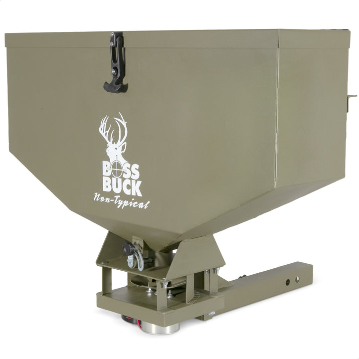 Boss Buck 80-Pound Capacity Non-Typical ATV Feed Spreader and Seeder (For Parts) - VMInnovations