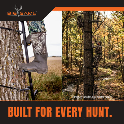 Big Game Quick Stick Climbing Sticks, Tree Climbing Hunting Gear for Deer Stands