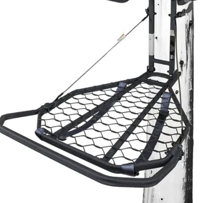 Hawk HWK-HF2031 Steel Hang-On Tree Stand w/ Leg Extension Footrest (For Parts)