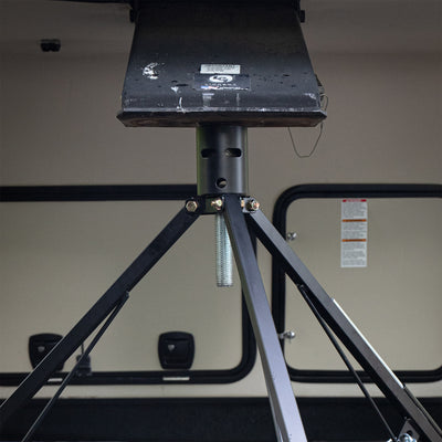 EAZ LIFT King Pin 5th Wheel Stabilizer Tripod Jack, 38.5 to 50 Inches(For Parts)