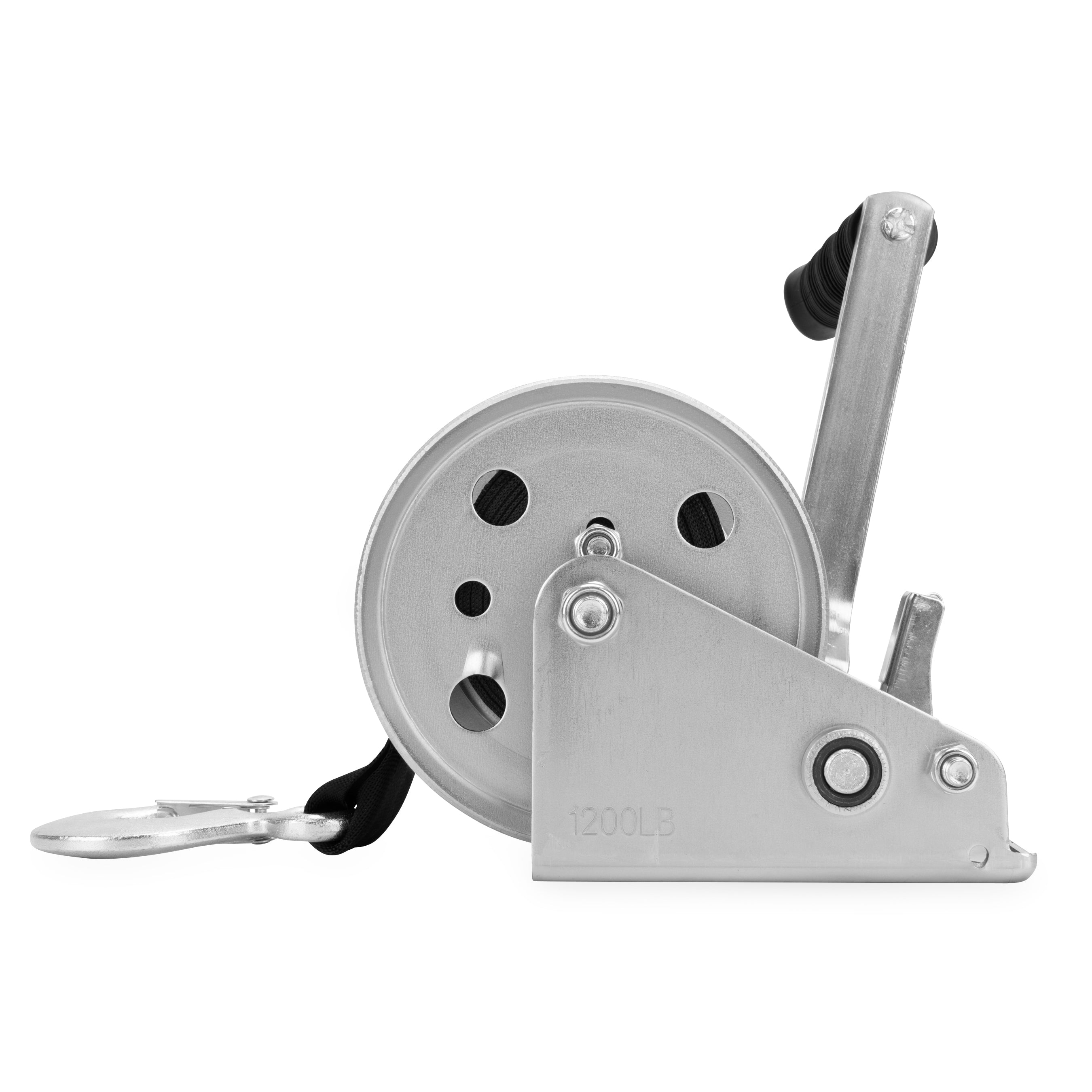 Camco Steel Marine Corrosion Resistant Towing Winch 1,200-lb Capacity (Open Box)