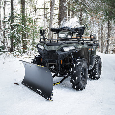 Black Boar ATV/UTV Adjustable 48" Long Snow Plow Implement Kit (Used)