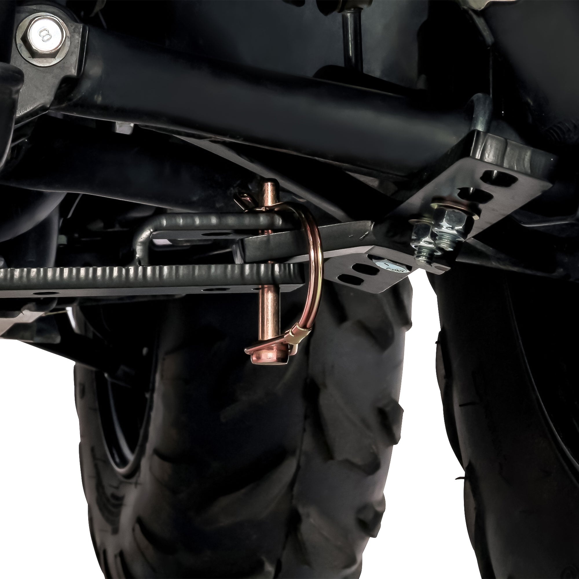 Camco ATV Easy to Install Steel Rear Suspension Lock with Adapters (Open Box)