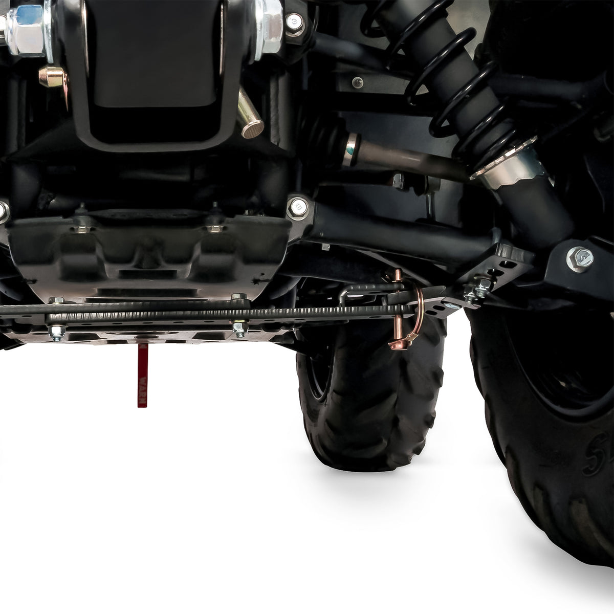 Camco ATV Easy to Install Steel Rear Suspension Lock with Adapters (Open Box)