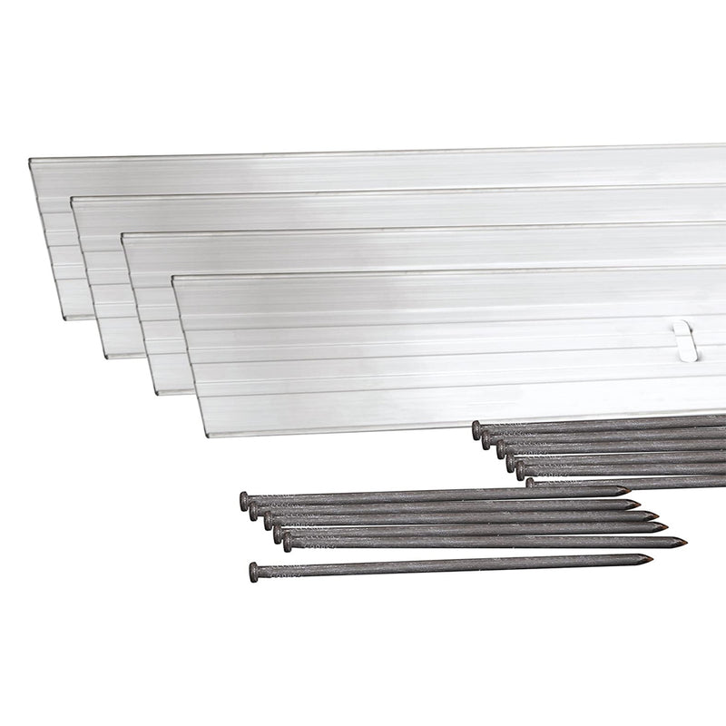 Dimex Easy Flex 1806ML-24C 24 Foot Durable Aluminum Landscape Edging Kit, Silver